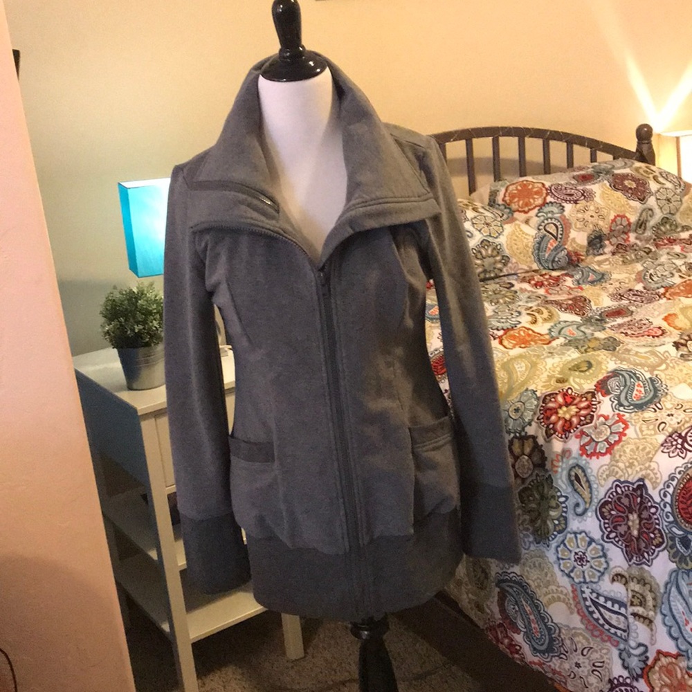 PattyBoutik Zip Up Sports Jacket (Sweatshirt)